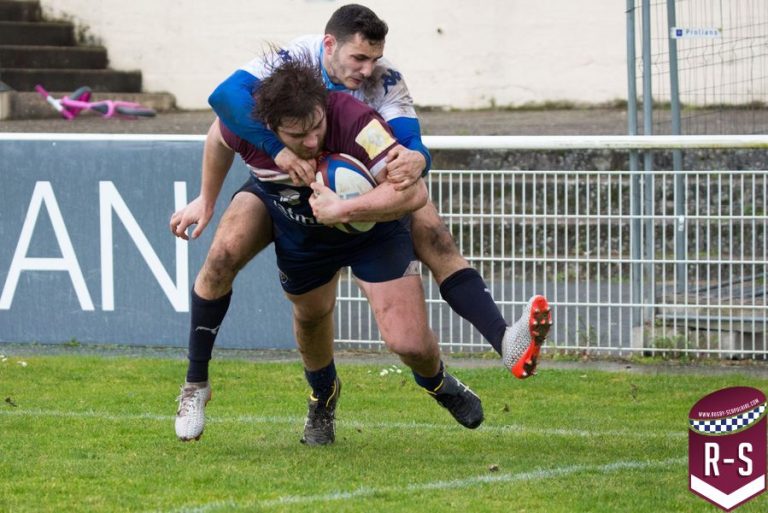 Rugby Scapulaire Lourde défaite pour Gauthier Bruté de Rémur et Xerom