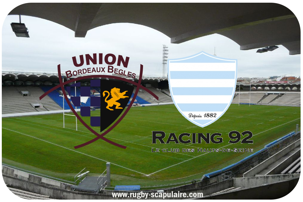 Rugby Scapulaire - La Billetterie Pour Le Match Contre Le Racing 92 Ouverte