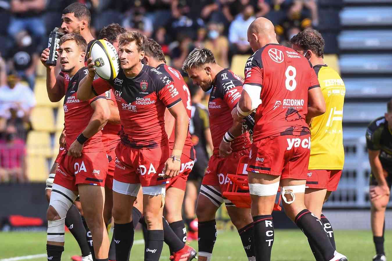 La composition de Toulon pour samedi