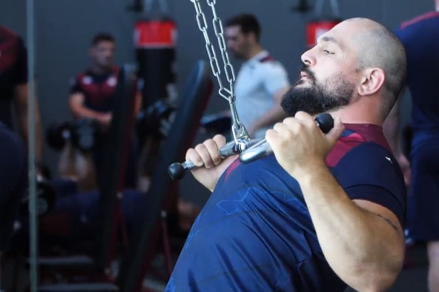 Les joueurs de l’UBB de retour à l’entraînement