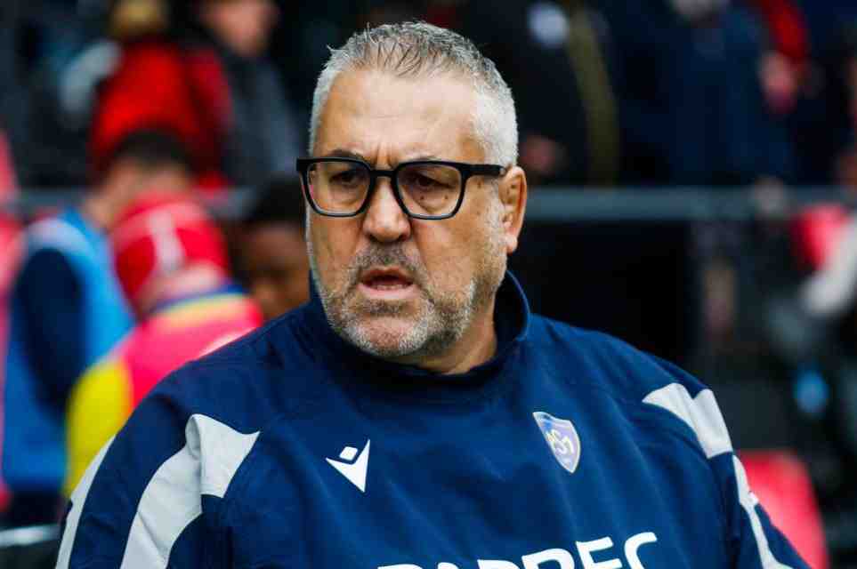 Christophe Urios : “En première mi-temps, il y a un ou deux essais qui me semblent assez faciles à mettre, mais on n’y arrive pas”