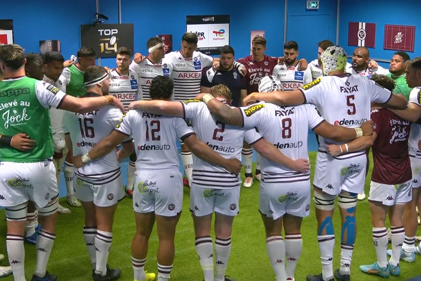 Des tests de dépistage aléatoires pour les joueurs de l’UBB