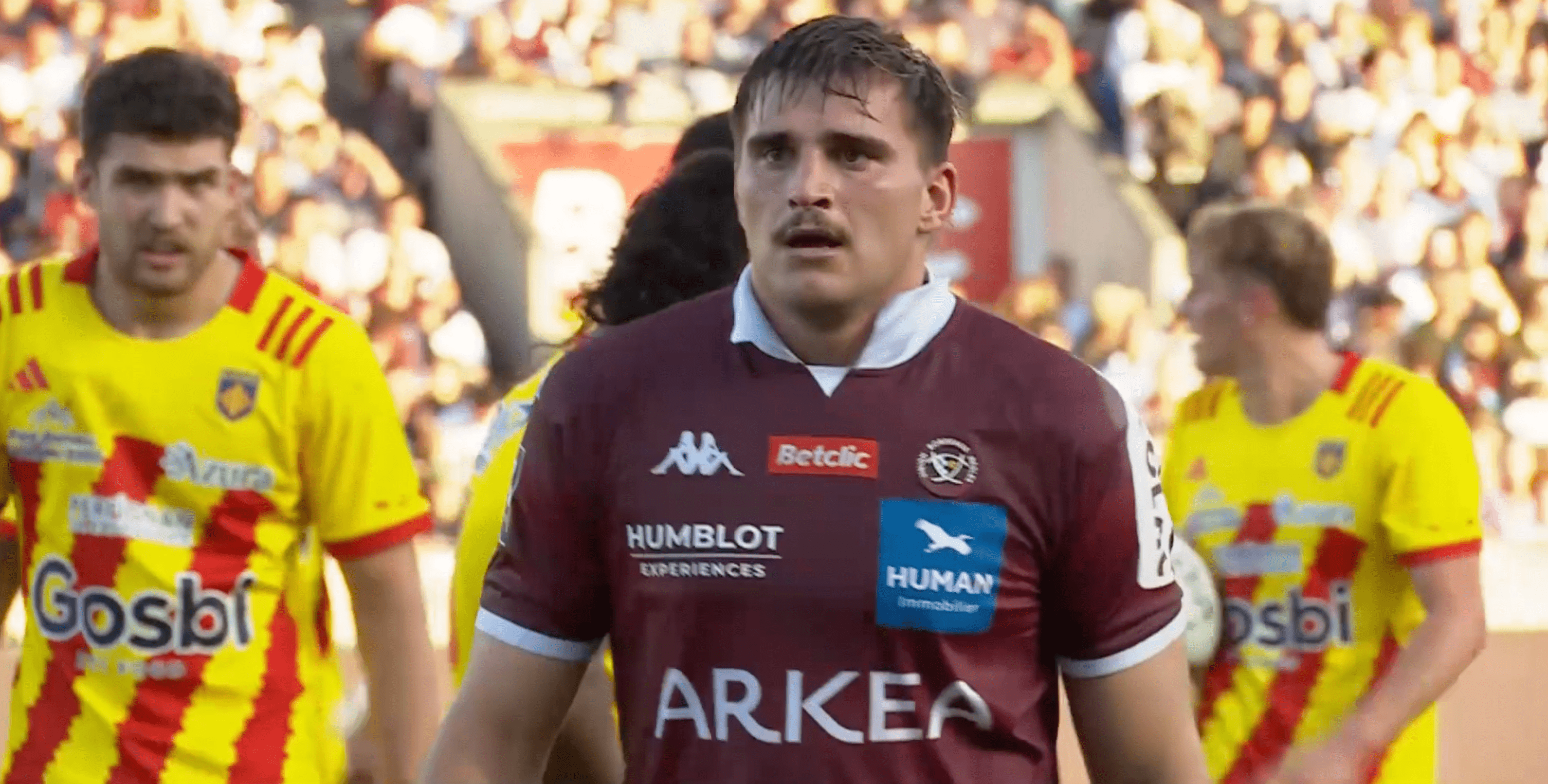 Matis Perchaud : “En général, quand ça se passe comme ça, j’essaie de vraiment me focaliser sur le futur et arrêter de penser à la mêlée et tout donner pour le reste du match”